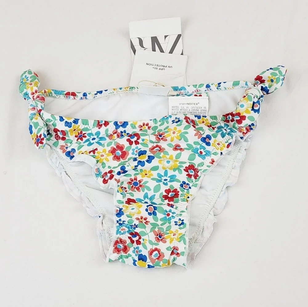 Zara Floral Bikini Bottom